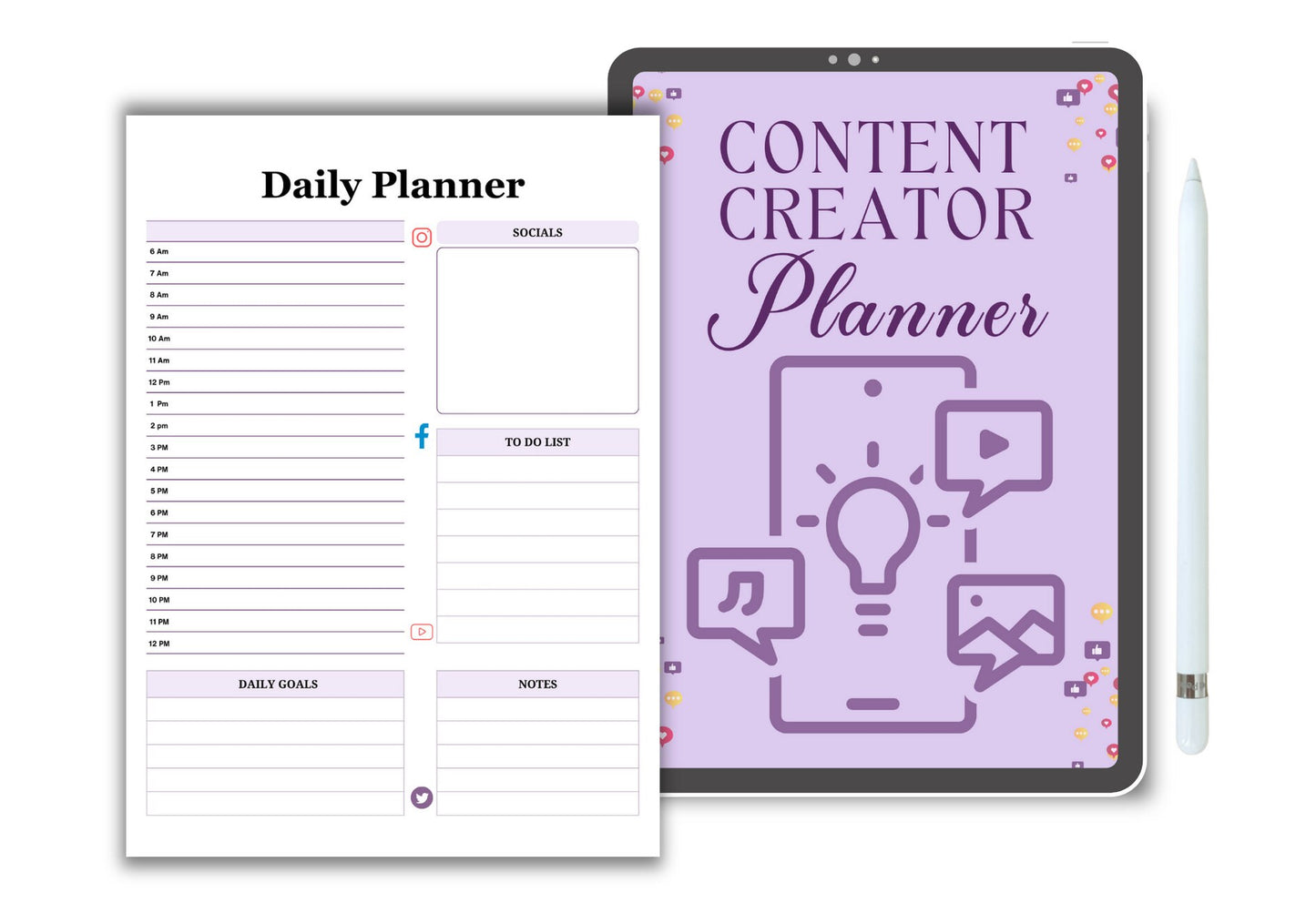 Content Creator Plan, Content Creation, Content Creator, Content Calendar, Instagram Planner Printable,Facebook Planner,Social Media Posting