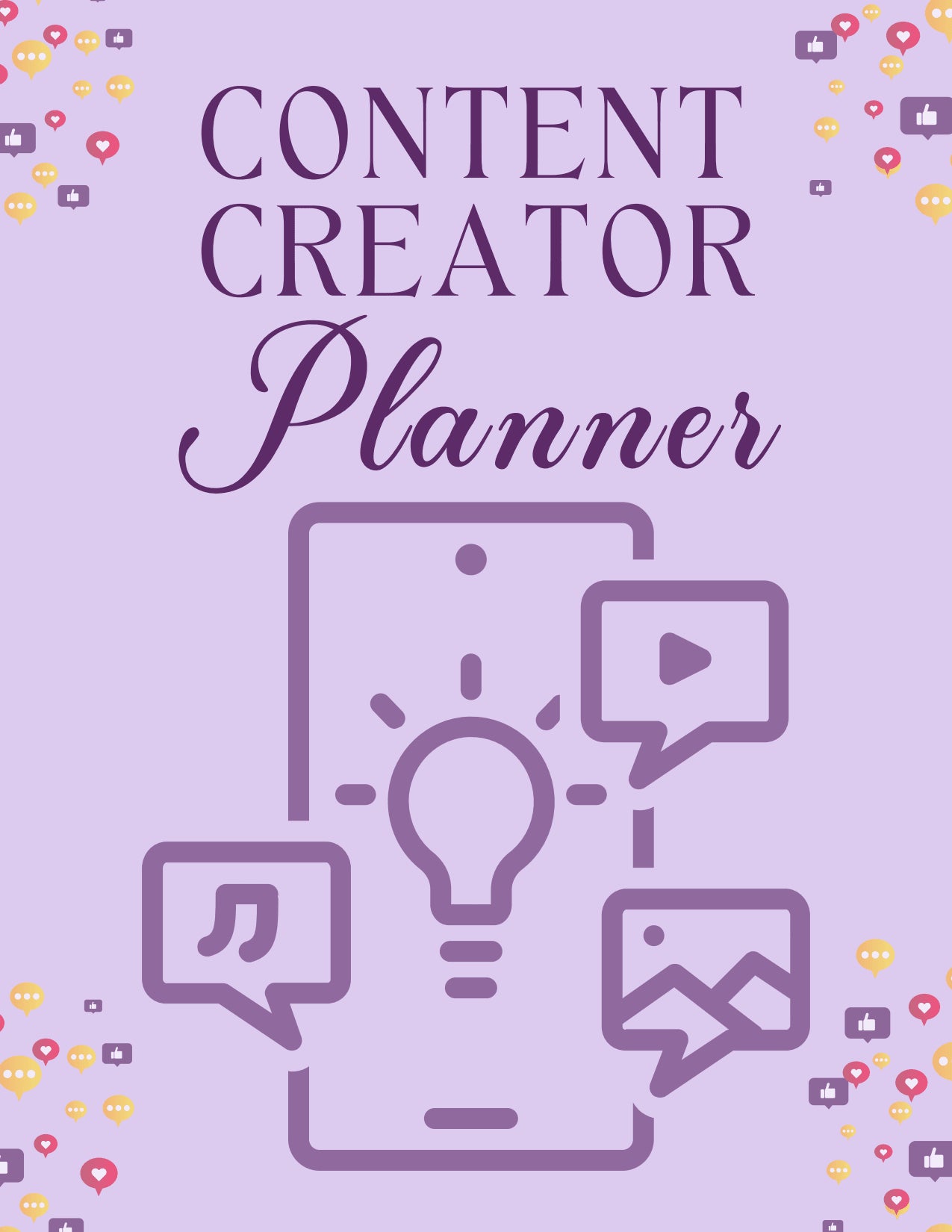 Content Creator Plan, Content Creation, Content Creator, Content Calendar, Instagram Planner Printable,Facebook Planner,Social Media Posting