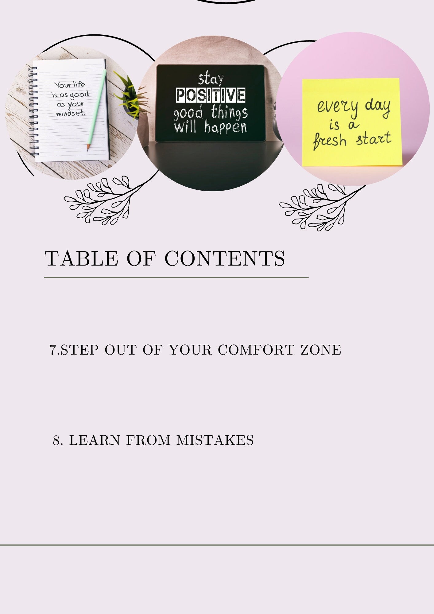 8 Steps to developing a positive mindset in the beauty industry digital download