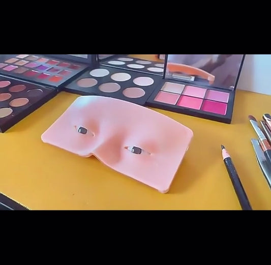 3D Silicone Eye Makeup Practice Mask