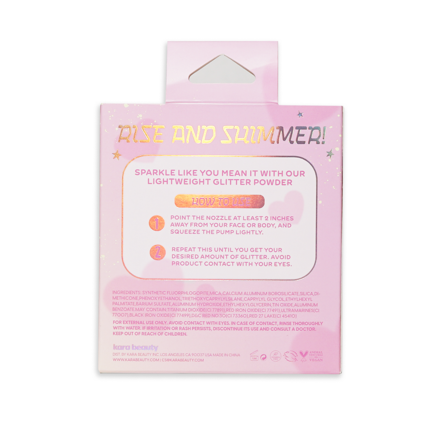 First Love Shimmer Powder Spray