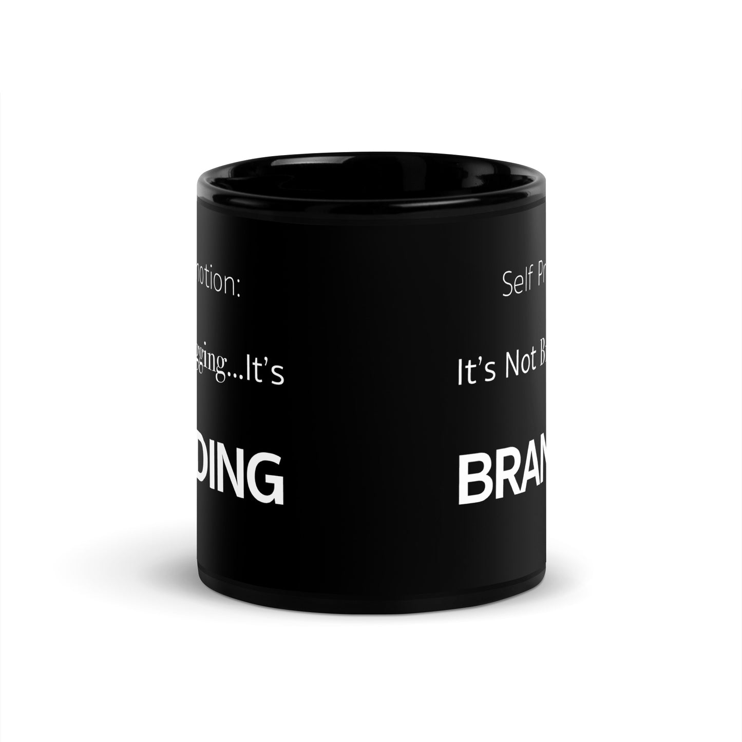 Black Glossy Mug