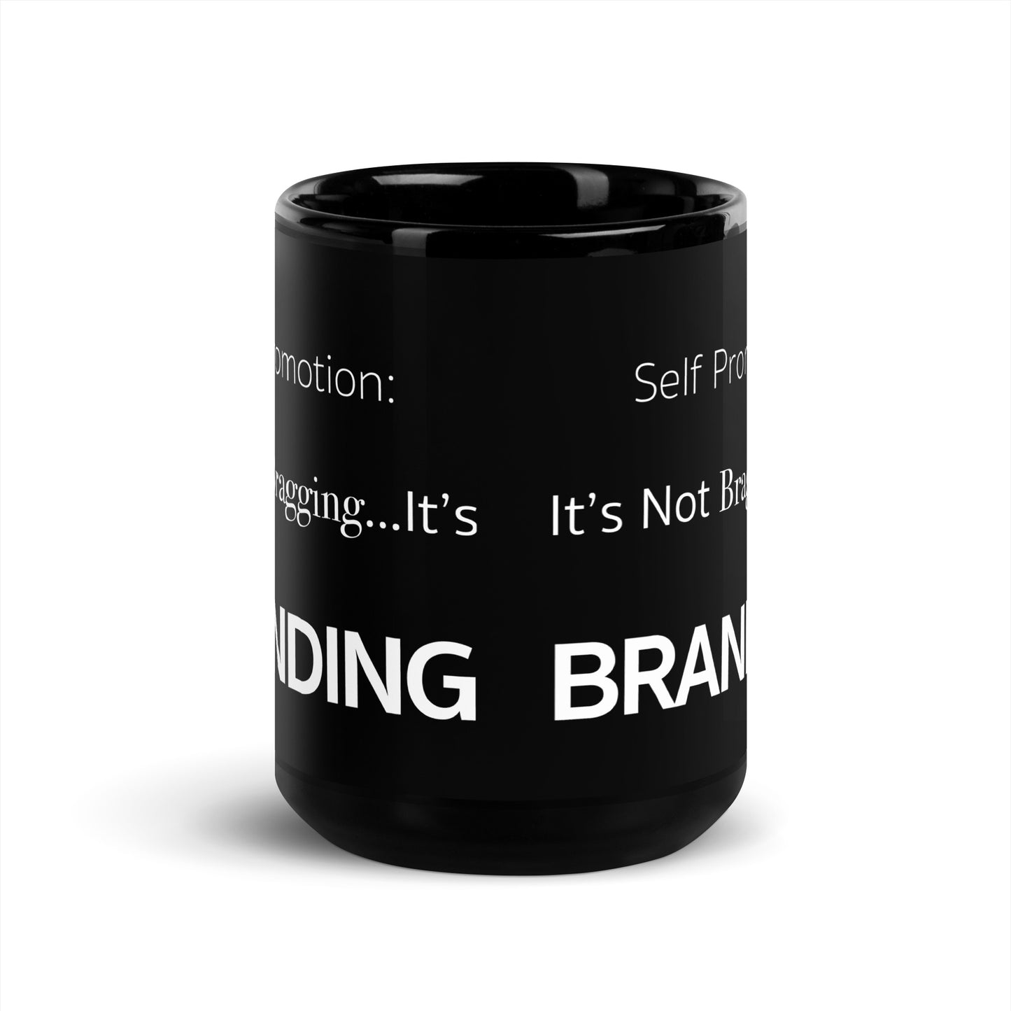 Black Glossy Mug